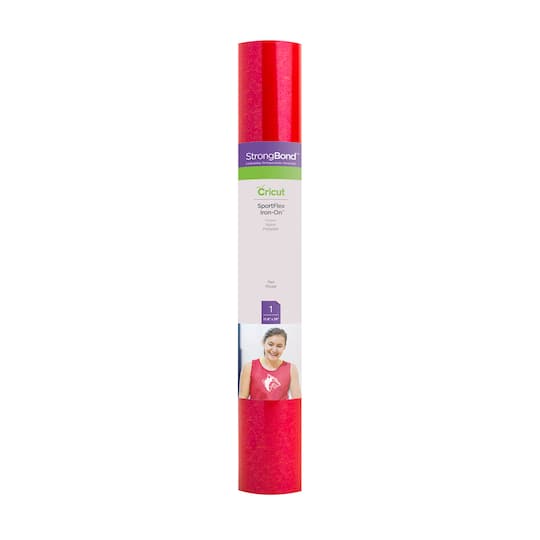 Cricut® SportFlex Iron-On™ Heat-Transfer Vinyl in Red | 11.75" x 24" | Michaels®